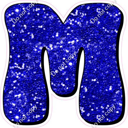 HP 12" Individuals - Blue Sparkle M