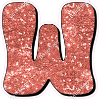 HP 12" Individuals - Coral Sparkle W