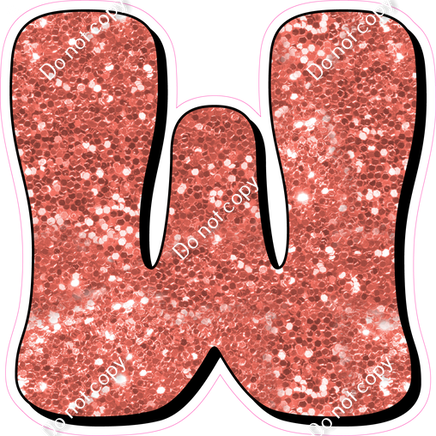 HP 12" Individuals - Coral Sparkle W