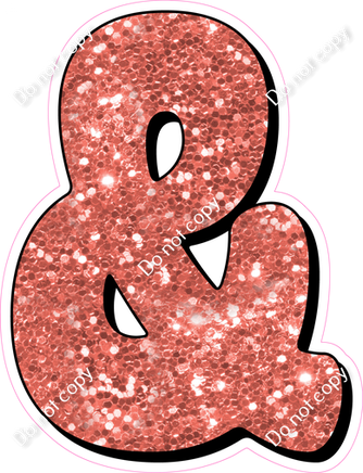HP 12" Individuals - Coral Sparkle &