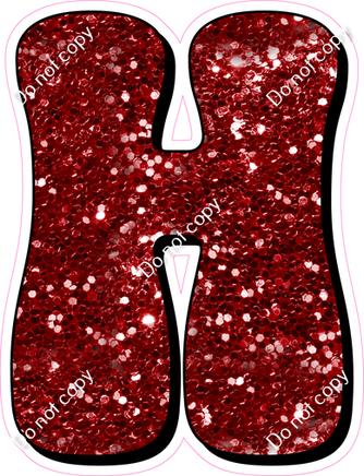 HP 12" Individuals - Crimson Sparkle H