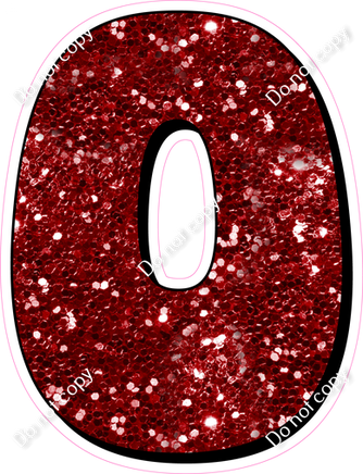 HP 12" Individuals - Crimson Sparkle O
