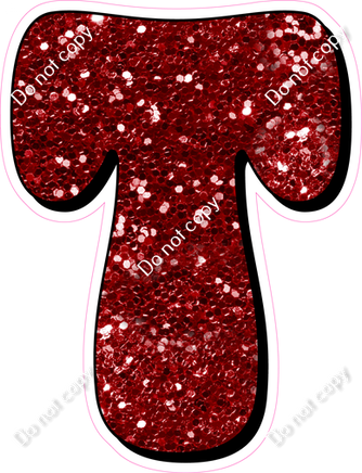 HP 12" Individuals - Crimson Sparkle T