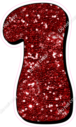 HP 12" Individuals - Crimson Sparkle 1