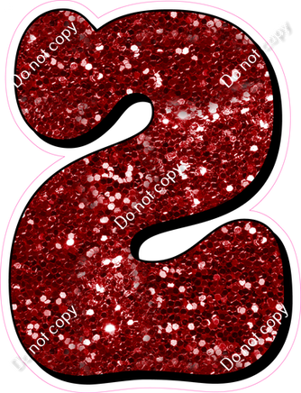 HP 12" Individuals - Crimson Sparkle 2
