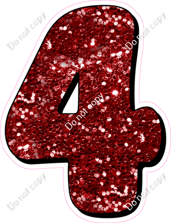 HP 12" Individuals - Crimson Sparkle 4