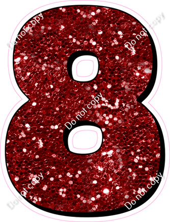 HP 12" Individuals - Crimson Sparkle 8
