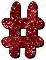 HP 12" Individuals - Crimson Sparkle #