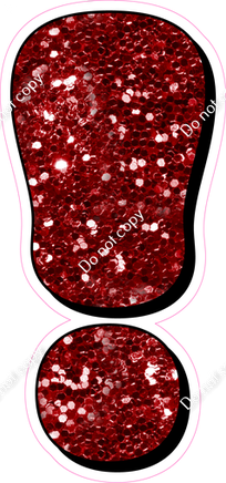 HP 12" Individuals - Crimson Sparkle !