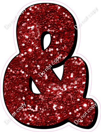 HP 12" Individuals - Crimson Sparkle &