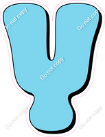 HP 12" Individuals - Flat Baby Blue Y