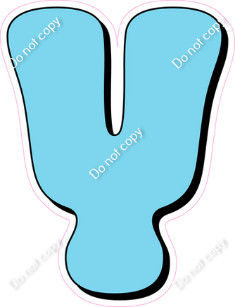 HP 12" Individuals - Flat Baby Blue Y