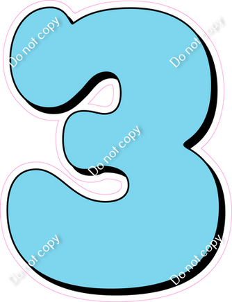 HP 12" Individuals - Flat Baby Blue 3