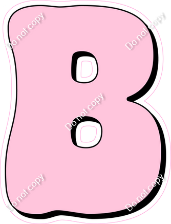 HP 12" Individuals - Flat Baby Pink B