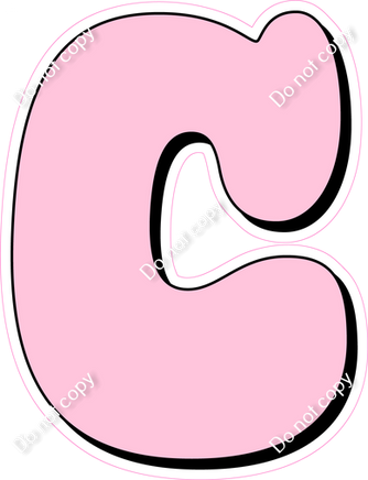 HP 12" Individuals - Flat Baby Pink C