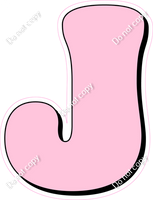 HP 12" Individuals - Flat Baby Pink J