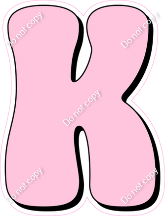 HP 12" Individuals - Flat Baby Pink K