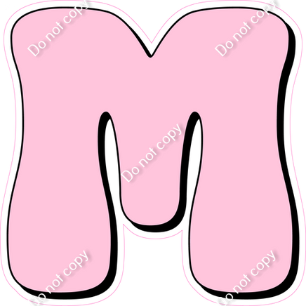 HP 12" Individuals - Flat Baby Pink M