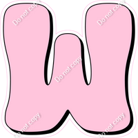 HP 12" Individuals - Flat Baby Pink W