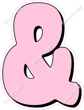 HP 12" Individuals - Flat Baby Pink &