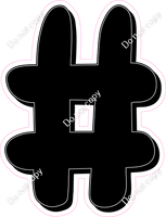 HP 12" Individuals - Flat Black #