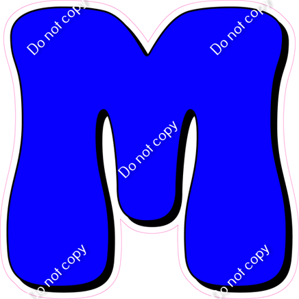 HP 12" Individuals - Flat Blue M