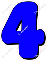HP 12" Individuals - Flat Blue 4
