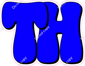 HP 12" Individuals - Flat Blue TH