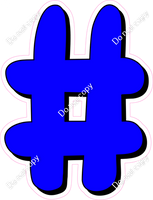 HP 12" Individuals - Flat Blue #