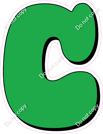 HP 12" Individuals - Flat Green C