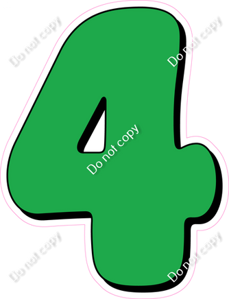 HP 12" Individuals - Flat Green 4