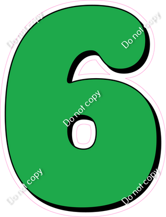 HP 12" Individuals - Flat Green 6
