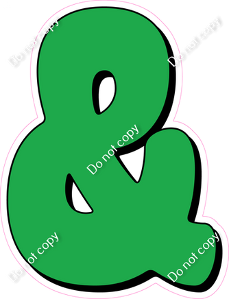 HP 12" Individuals - Flat Green &
