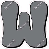 HP 12" Individuals - Flat Grey W