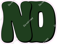 HP 12" Individuals - Flat Hunter Green ND