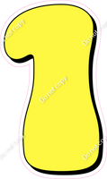 HP 12" Individuals - Flat Lemon 1