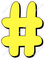 HP 12" Individuals - Flat Lemon #