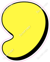 HP 12" Individuals - Flat Lemon Apostrophe