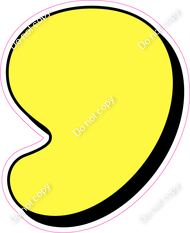 HP 12" Individuals - Flat Lemon Apostrophe