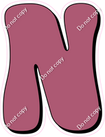 HP 12" Individuals - Flat Mauve N