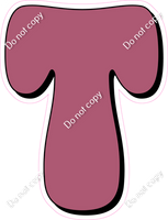 HP 12" Individuals - Flat Mauve T