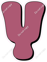 HP 12" Individuals - Flat Mauve Y