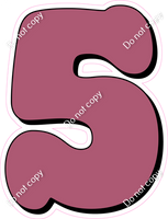 HP 12" Individuals - Flat Mauve 5