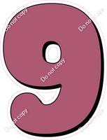 HP 12" Individuals - Flat Mauve 9
