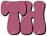 HP 12" Individuals - Flat Mauve TH