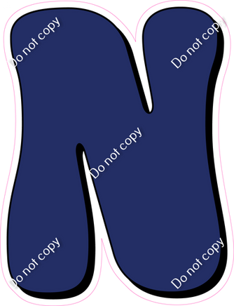 HP 12" Individuals - Flat Navy Blue N