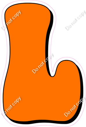 HP 12" Individuals - Flat Orange L