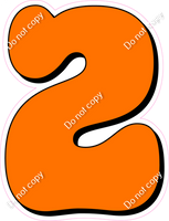 HP 12" Individuals - Flat Orange 2