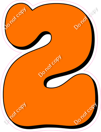 HP 12" Individuals - Flat Orange 2