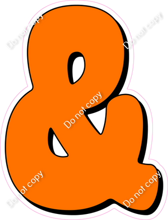 HP 12" Individuals - Flat Orange &